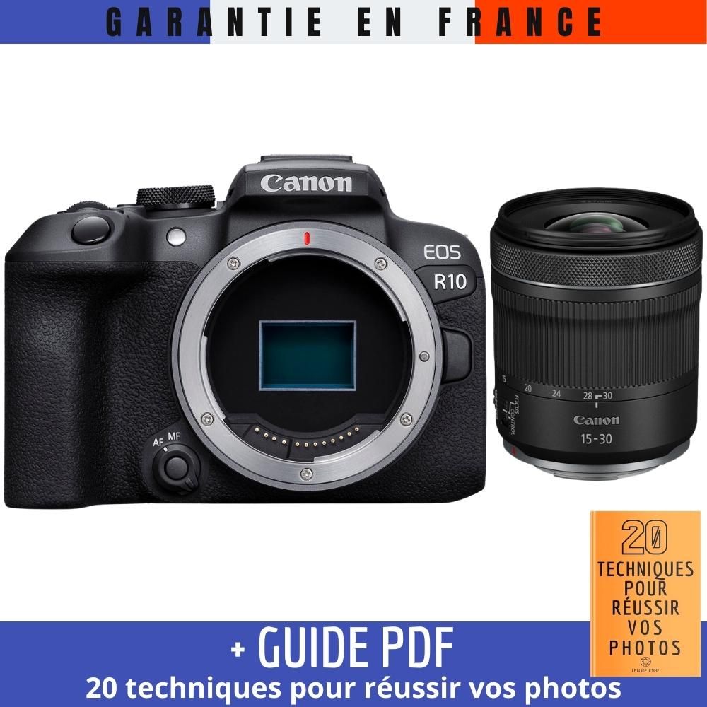 Canon EOS R10 + RF 15-30mm F4.5-6.3 IS STM Kit + '20 Techniques for Succeeding in Photography Guide