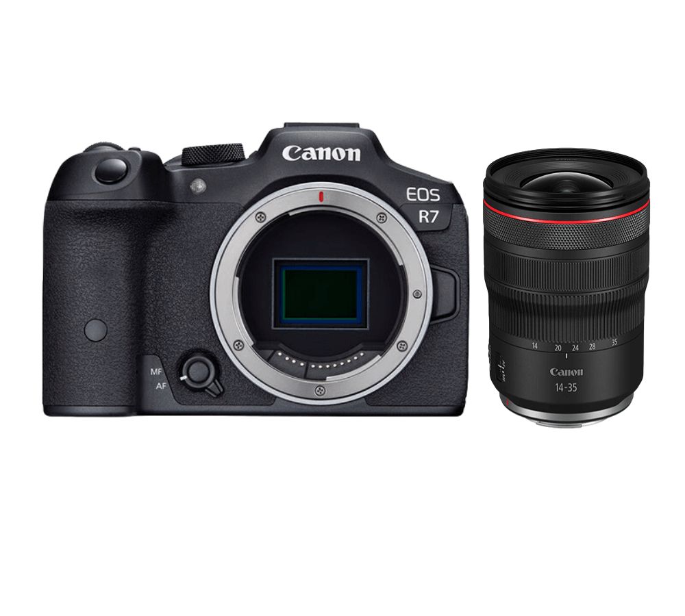 Canon EOS R7 + RF 14-35mm F4 L IS USM Camera Kit