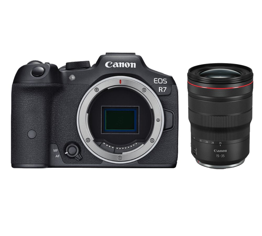 Canon EOS R7 + RF 15-35mm F2.8 L IS USM Camera