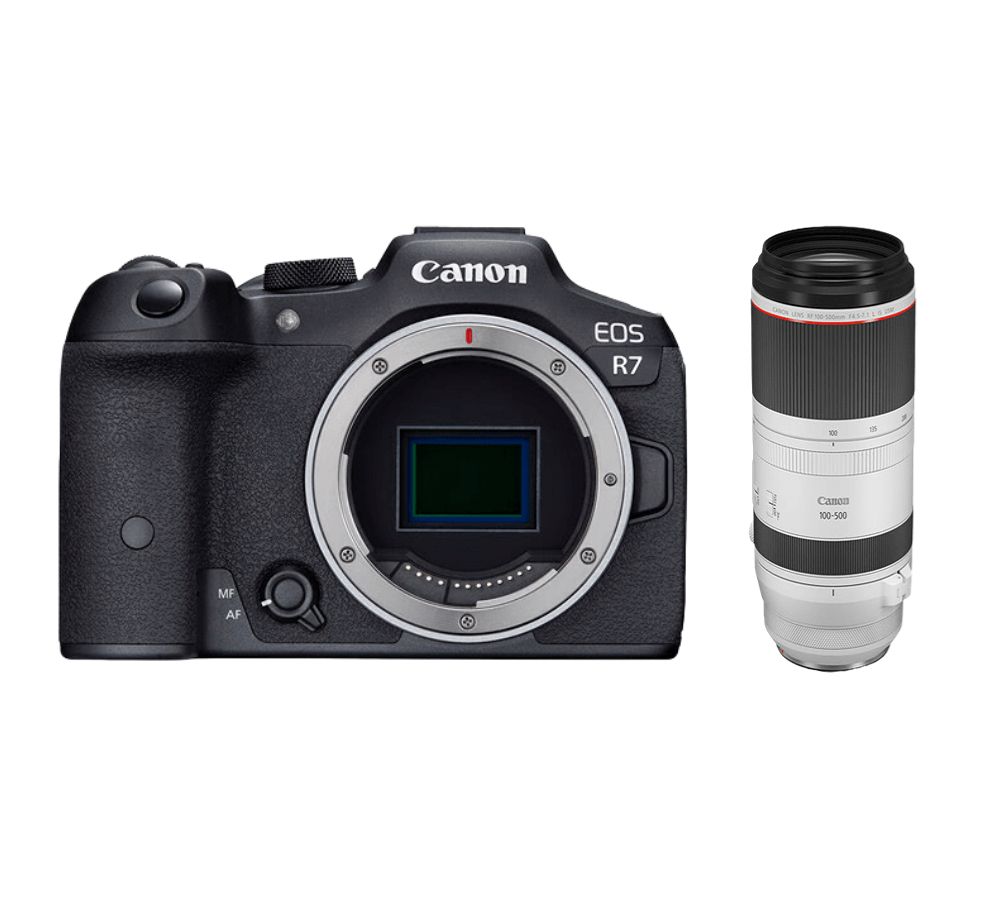 Canon EOS R7 + RF 100-500mm F4.5-7.1L IS USM Lens
