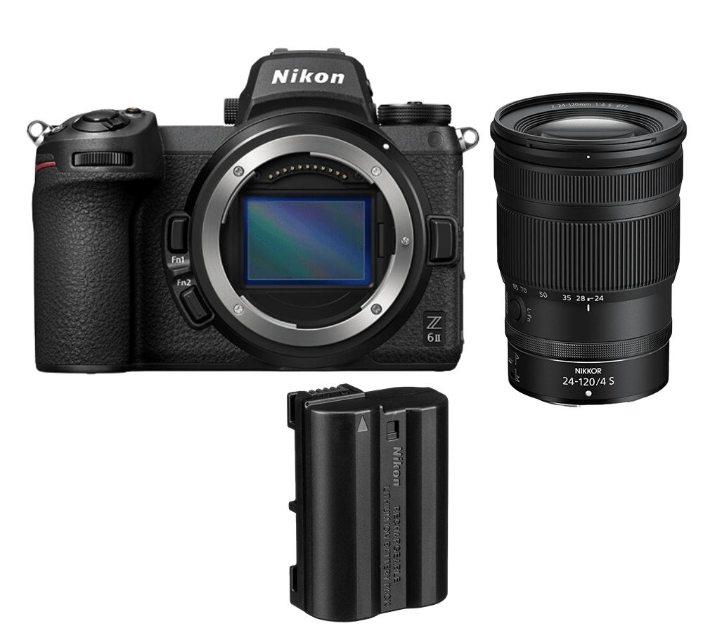 Nikon Z6 II Kit with Z 24-120mm f/4 S Lens and Nikon EN-EL15c Battery