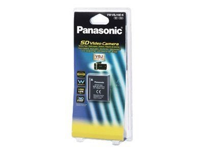 Panasonic VW-VBJ10E-K Lithium-Ion Camera Battery - 1000 mAh