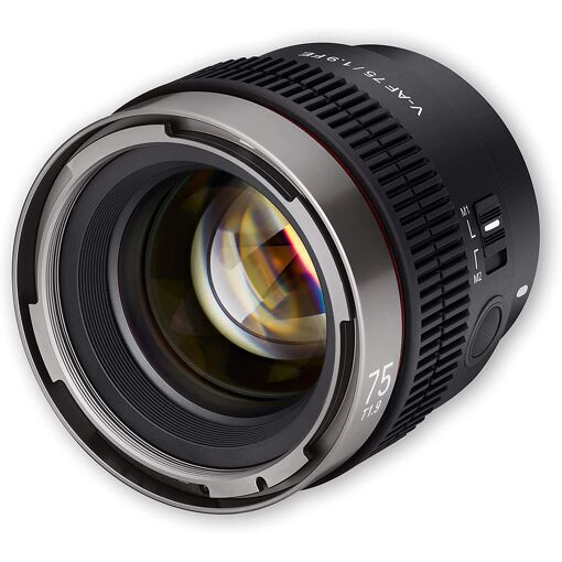 Objectif Samyang 75mm T1.9 V-AF Sony FE