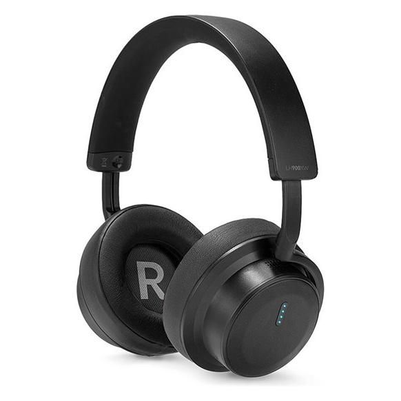 Lindy LH900XW - Wireless Active Noise Cancelling Headphones with Microphone - Black