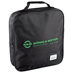K&M 12199 Portable Stage Stand, Black (Size: 4x4x1.5 Inches, Capacity: 330 lbs)