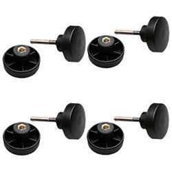 Conjunto de 4 tornillos y tuercas hilos M8 K&M