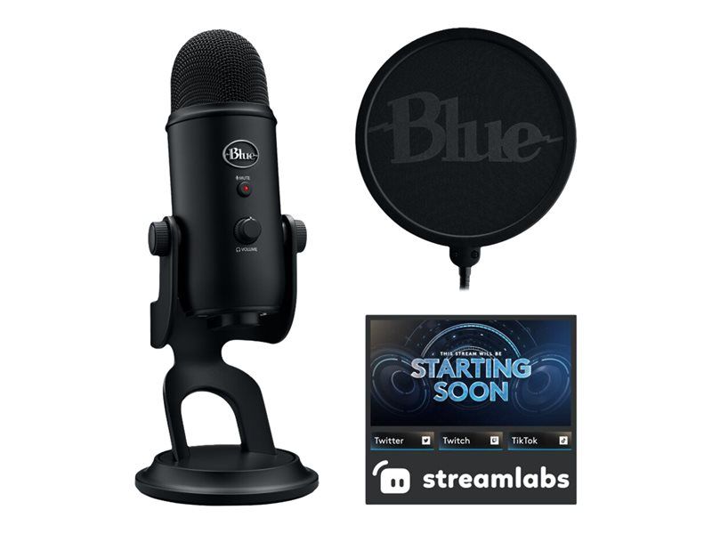 Logitech Yeti Game Streaming Kit Microphone