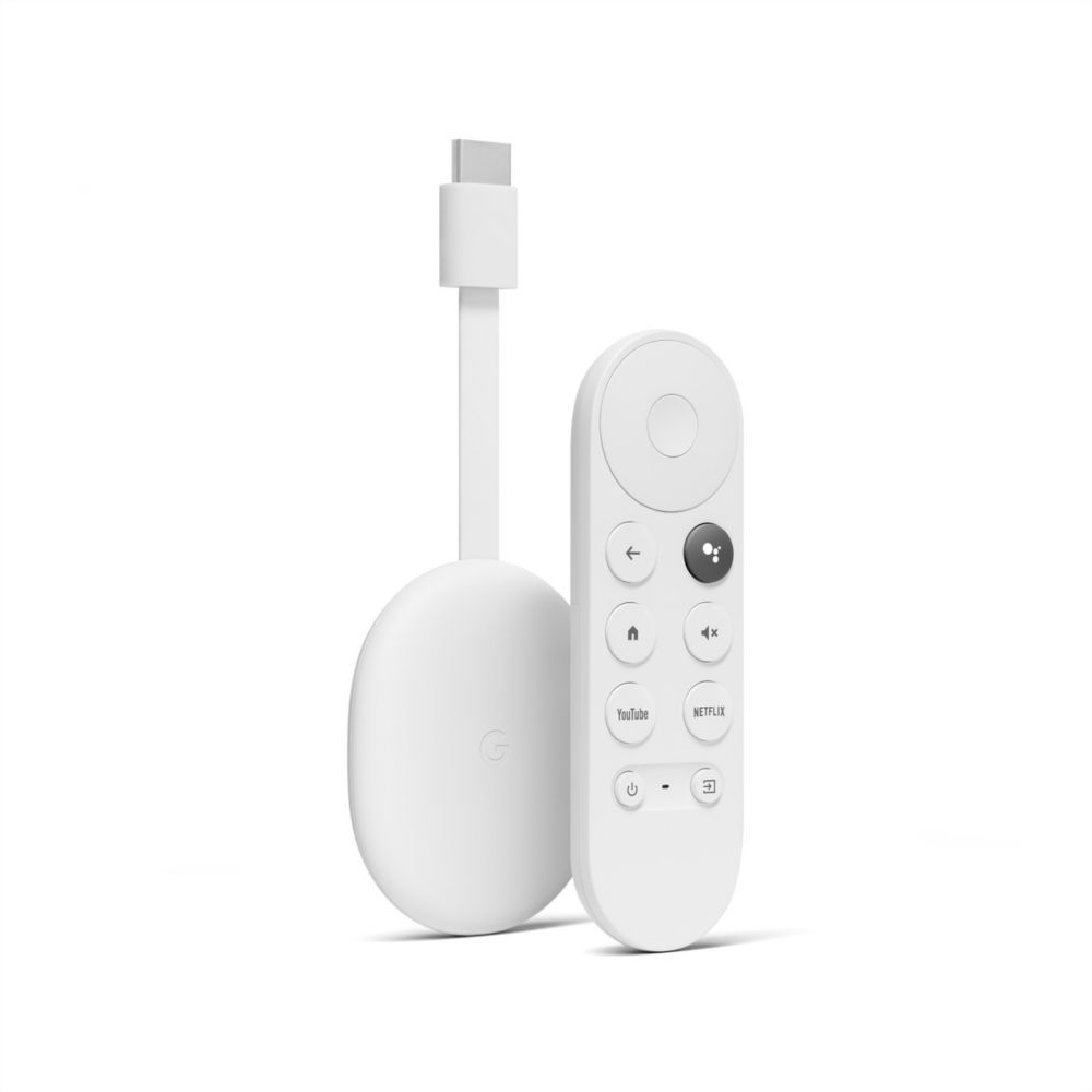 Puente multimedia Google Chromecast HD con Google TV
