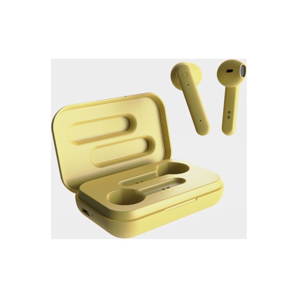 Bluestork BE-POP Wireless Earbuds - Yellow