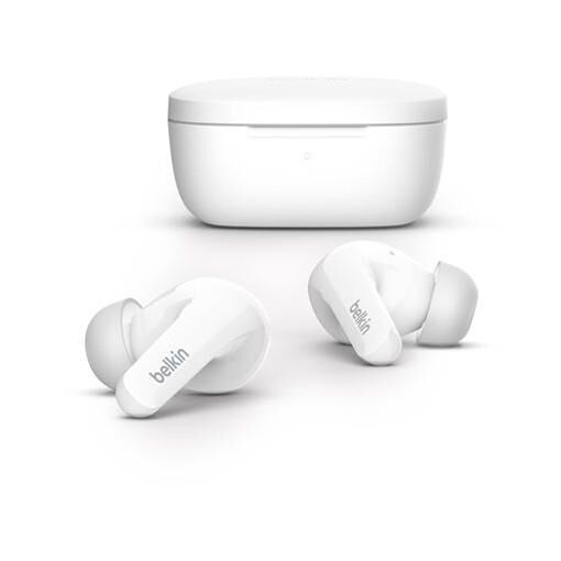 Belkin SoundForm Flow Wireless Earbuds with Microphone