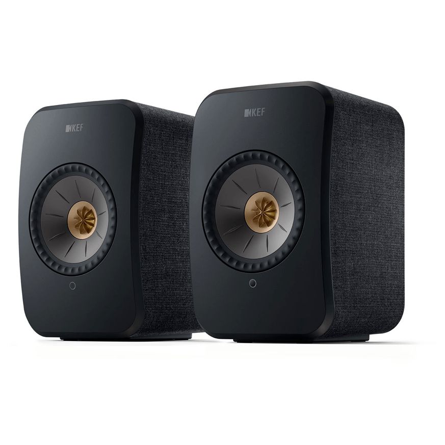KEF LSX 2 Wi-Fi & Bluetooth Speaker System - Black (Pair)