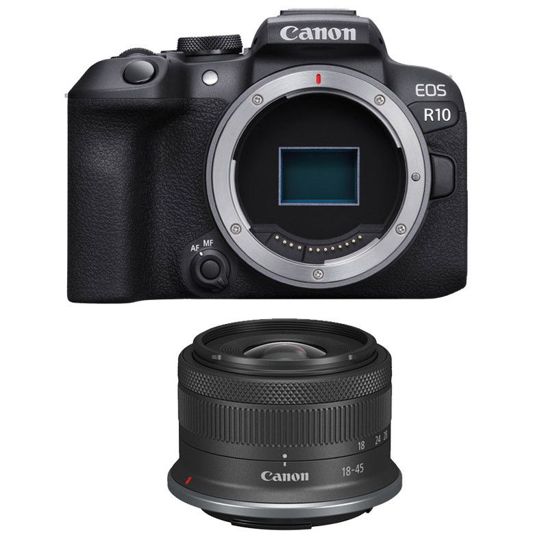Canon EOS R10 + objectif RF-S 18-45mm F4.5-6.3 IS STM