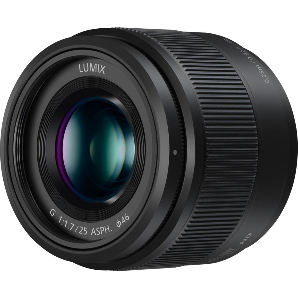 Objectif Panasonic Lumix G H-H025E 25 mm - f/1.7 ASPH. - Micro Four Thirds