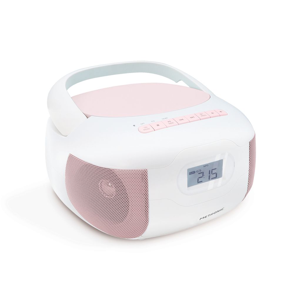 Metronic Eden Bluetooth CD Player with MP3 and Micro SD Card Reader