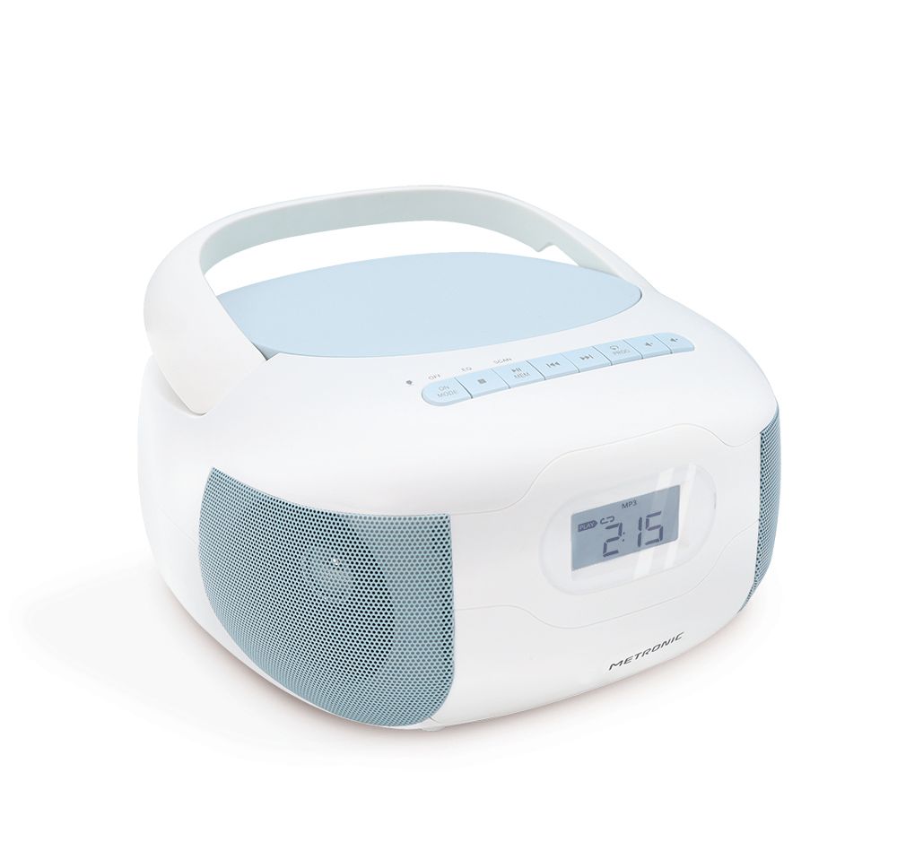Metronic Celestial Bluetooth CD Radio, MP3 with USB Port and Micro SD Card Reader