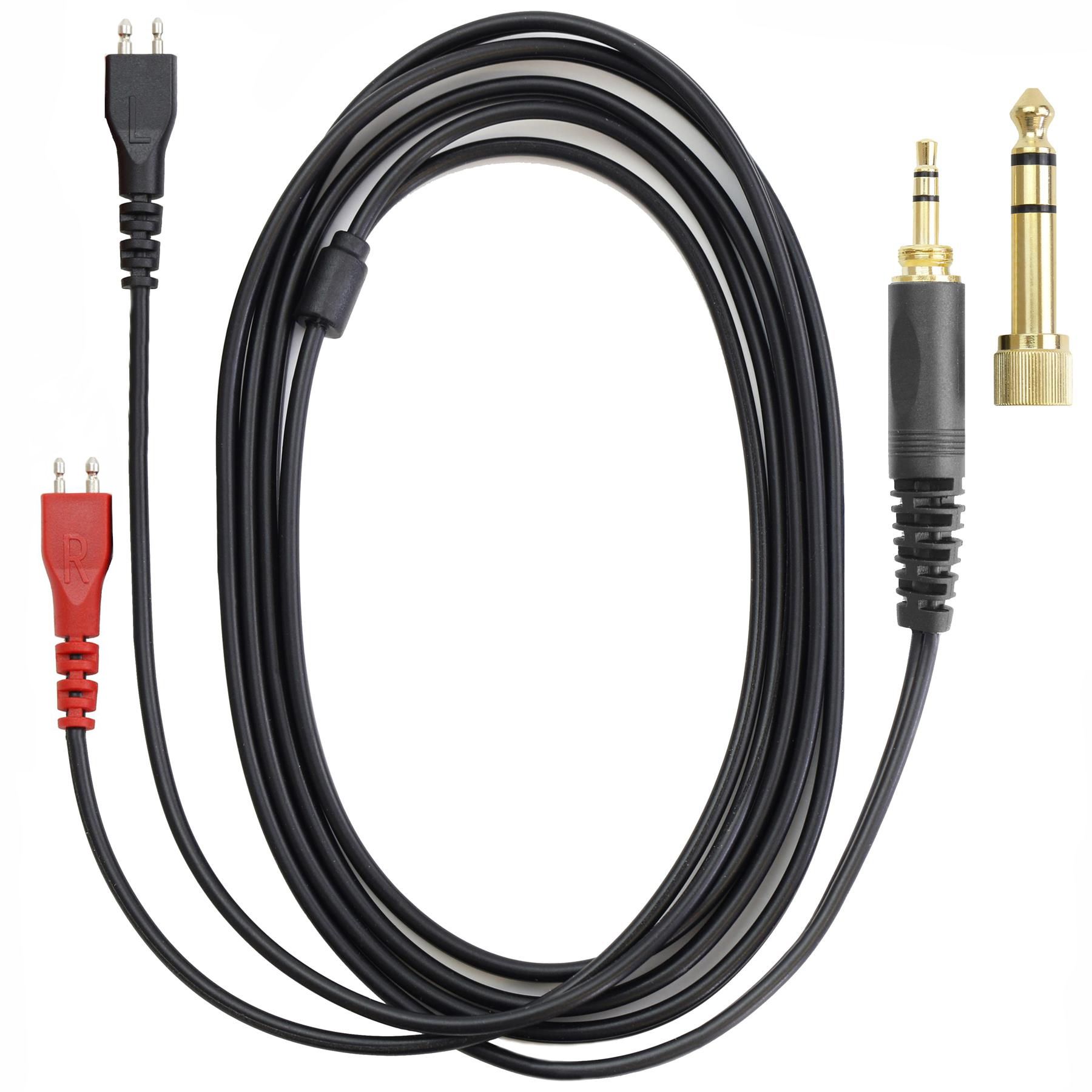 OKULI Audio Cable Replacement for Sennheiser HD25-II, HD480, HD540 Headphones