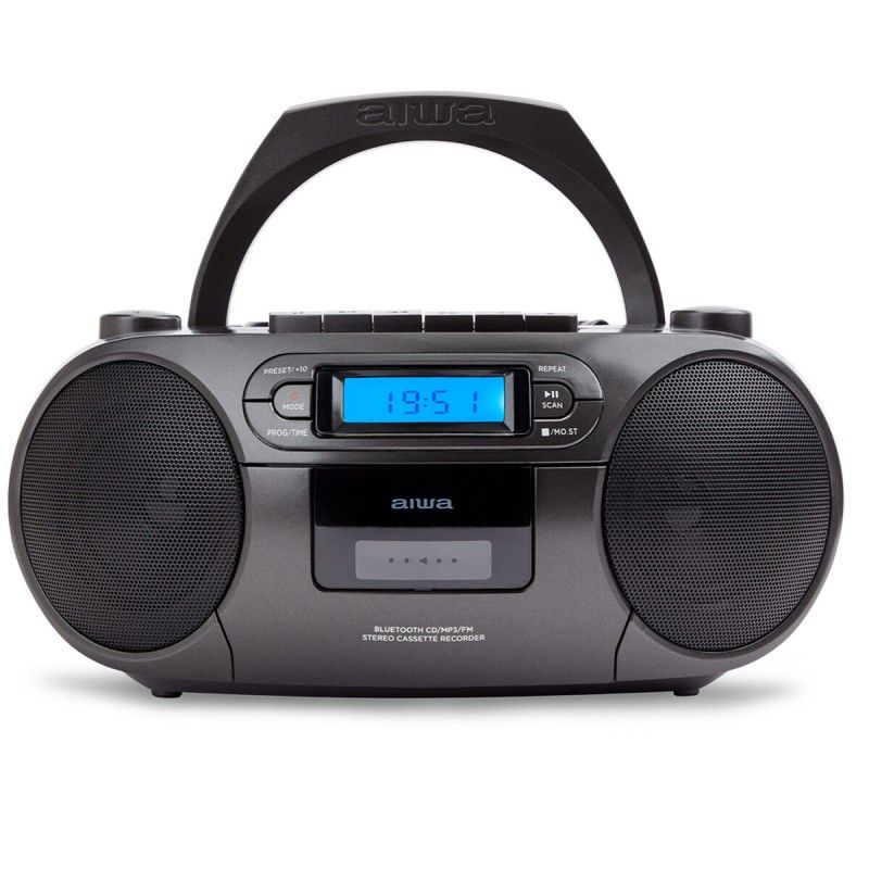 Aiwa BBTC550BK 6W Portable Cassette Player