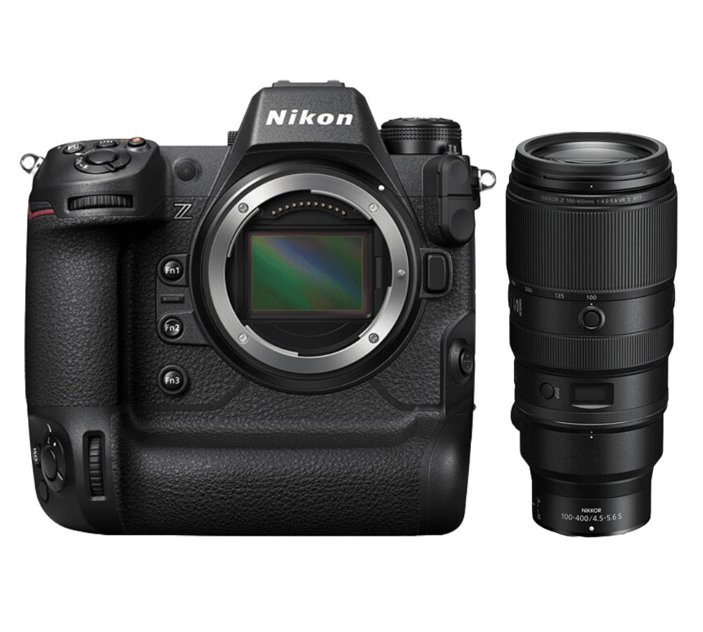 Nikon Z9 Camera with Nikon Z 100-400mm f/4.5-5.6 VR S NIKKOR Lens