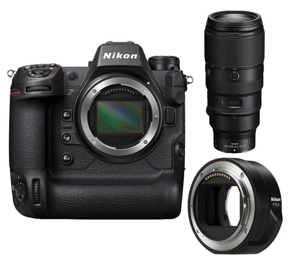 Nikon Z9 + Nikon Z 100-400mm f/4.5-5.6 VR S NIKKOR Lens + FTZ II Mount Adapter