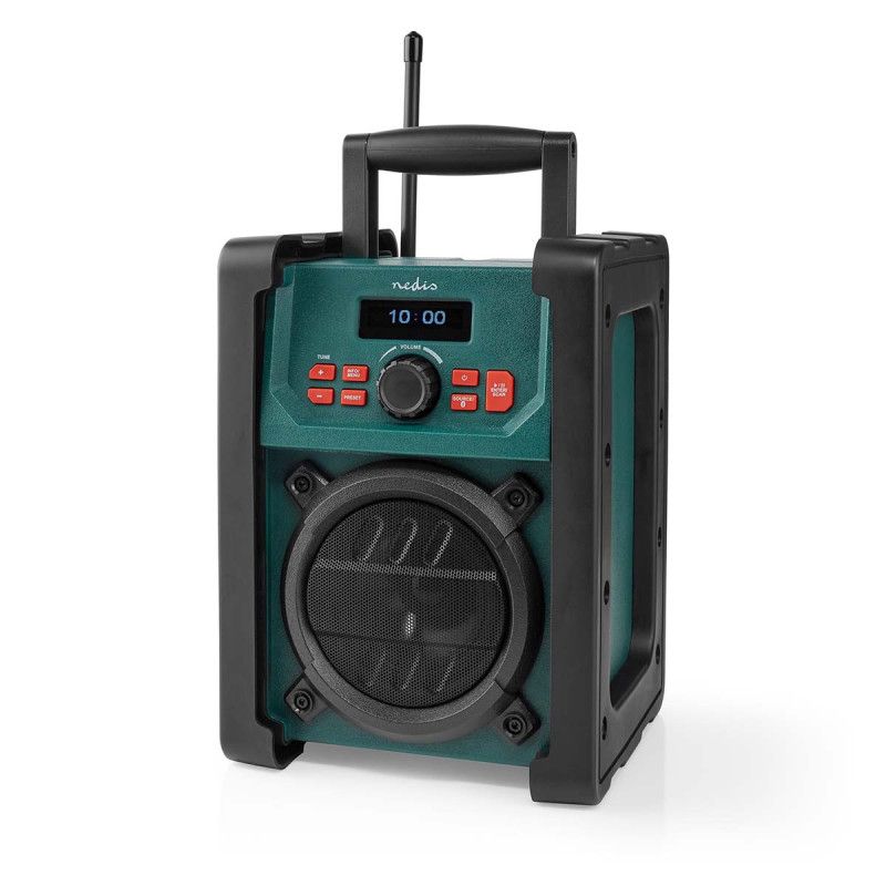 Nedis Construction Site Radio DAB+/FM with Bluetooth® Screen 2.2 inches