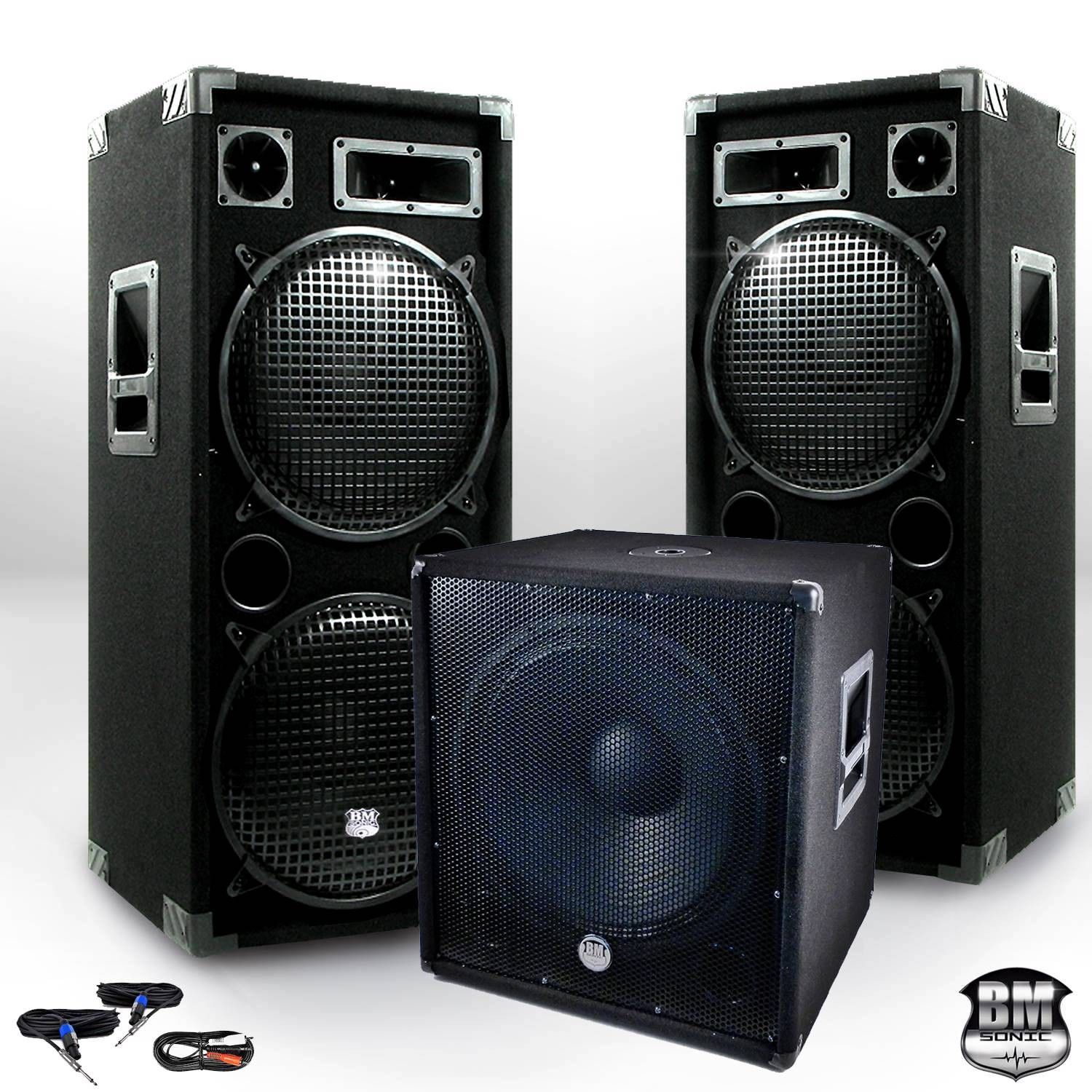 Kit de système sonore actif Ibiza BM SONIC BMX-18215 3200W