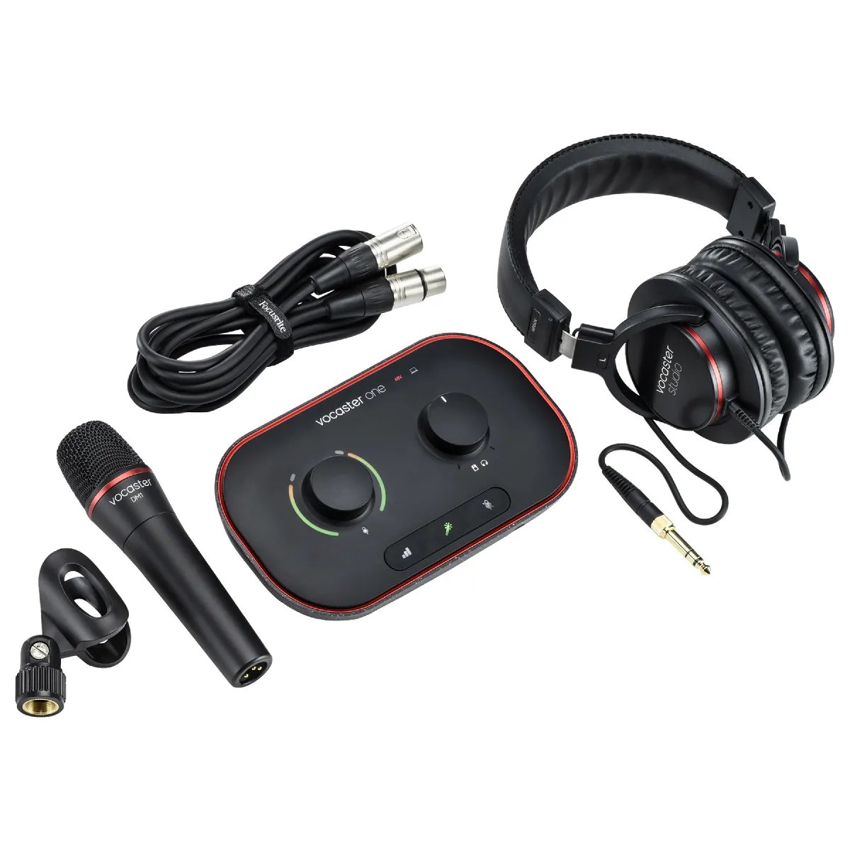 Kit de estudio de podcast Focusrite Vocaster One