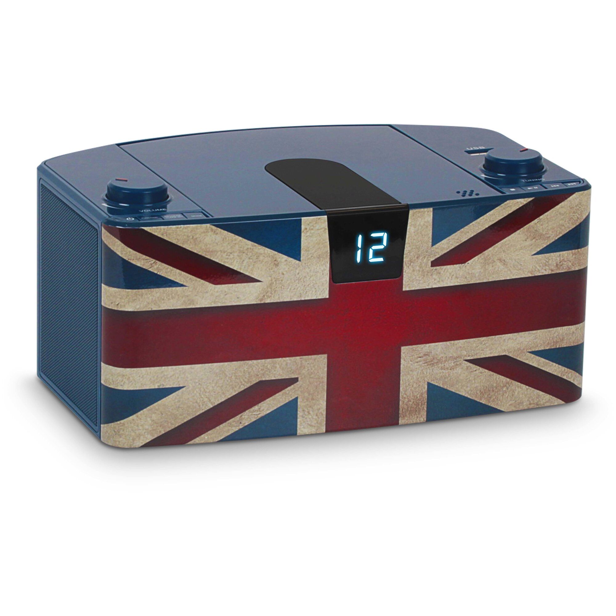 Bigben Interactive Portable CD Player 'On the Go!' (Blue UK)