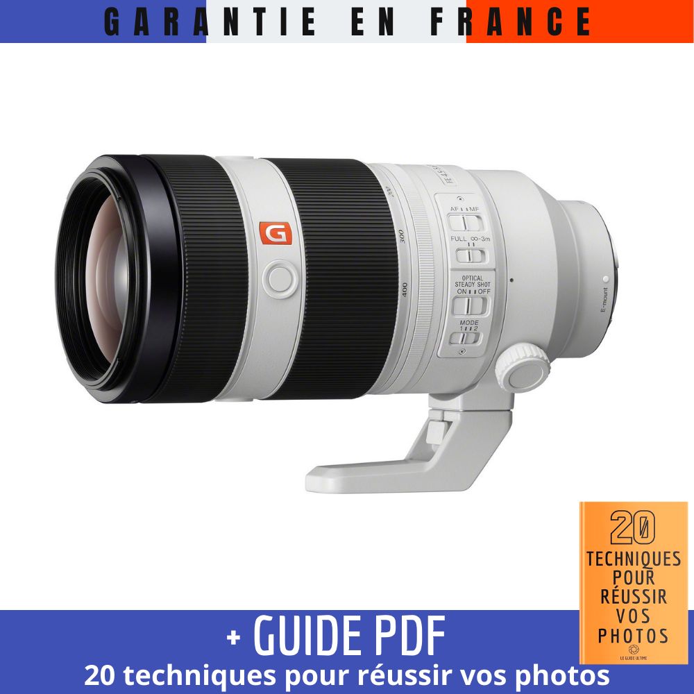 Sony FE 100-400mm F4.5-5.6 GM OSS Lens + Guide PDF: 20 Techniques for Succeeding in Your Photos