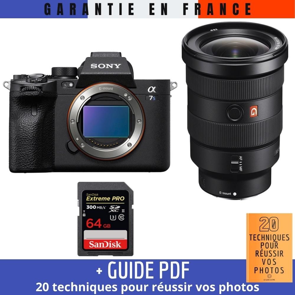 Sony A7S III + FE 16-35mm F2.8 GM + SanDisk 64GB Extreme PRO UHS-II SDXC Card + Sony NP-FZ100 + Guide PDF '20 TECHNIQUES POUR RÉUSSIR VOS PHOTOS
