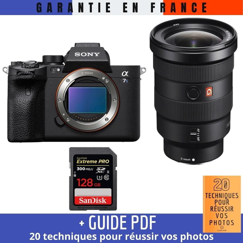 Sony A7S III Mirrorless Camera + FE 16-35mm F2.8 GM Lens + SanDisk 128GB Extreme PRO UHS-II SDXC Card
