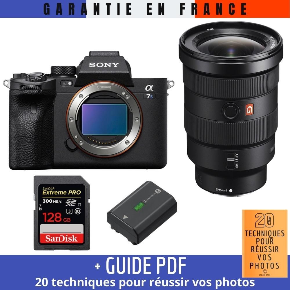 Sony A7S III + FE 16-35mm F2.8 GM + SanDisk 128GB Extreme PRO UHS-II SDXC 300MB/s + Sony NP-FZ100 + Guide PDF '20 TECHNIQUES POUR RÉUSSIR VOS PHOTOS
