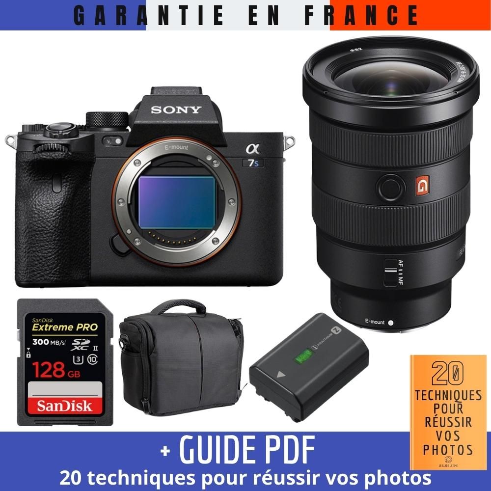 Sony A7S III + FE 16-35mm F2.8 GM + SanDisk 128GB Extreme PRO UHS-II 300MB/s + NP-FZ100 + Bag + Guide '20 TECHNIQUES POUR RÉUSSIR VOS PHOTOS