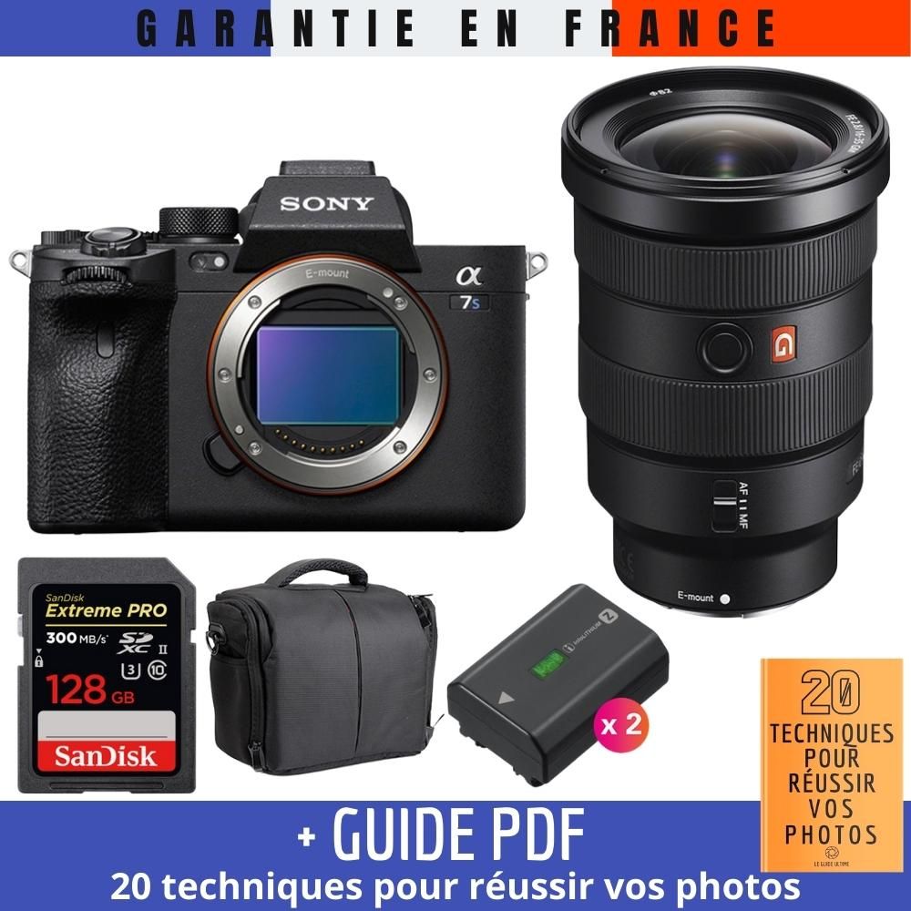 Sony A7S III + FE 16-35mm F2.8 GM + SanDisk 128GB Extreme PRO UHS-II 300MB/s + 2 NP-FZ100 + Bag + Guide '20 TECHNIQUES POUR RÉUSSIR VOS PHOTOS