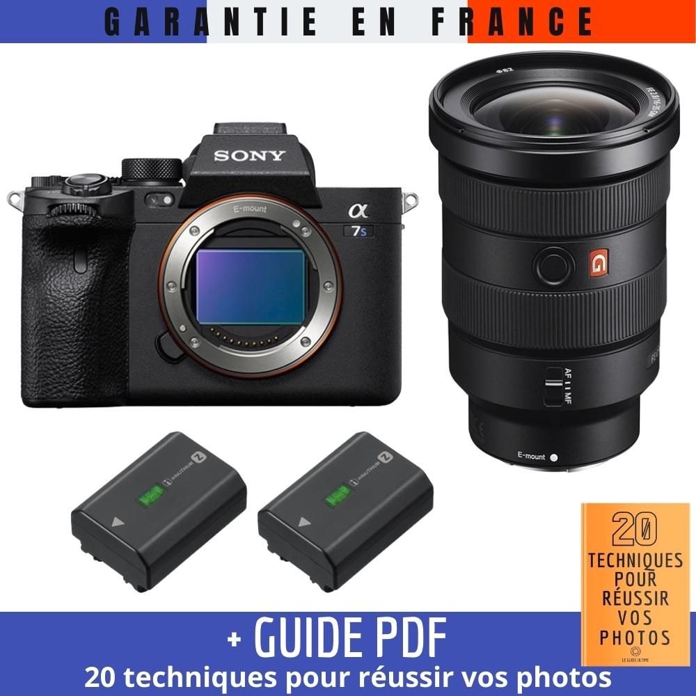 Sony A7S III + FE 16-35mm F2.8 GM + 2 Sony NP-FZ100 + Guide PDF '20 TECHNIQUES POUR RÉUSSIR VOS PHOTOS