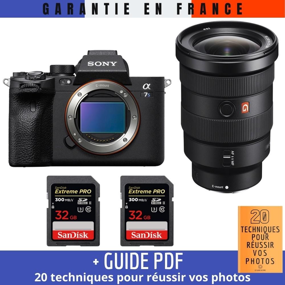 Sony A7S III + FE 16-35mm F2.8 GM + 2x SanDisk 32GB Extreme PRO UHS-II SDXC 300MB/s