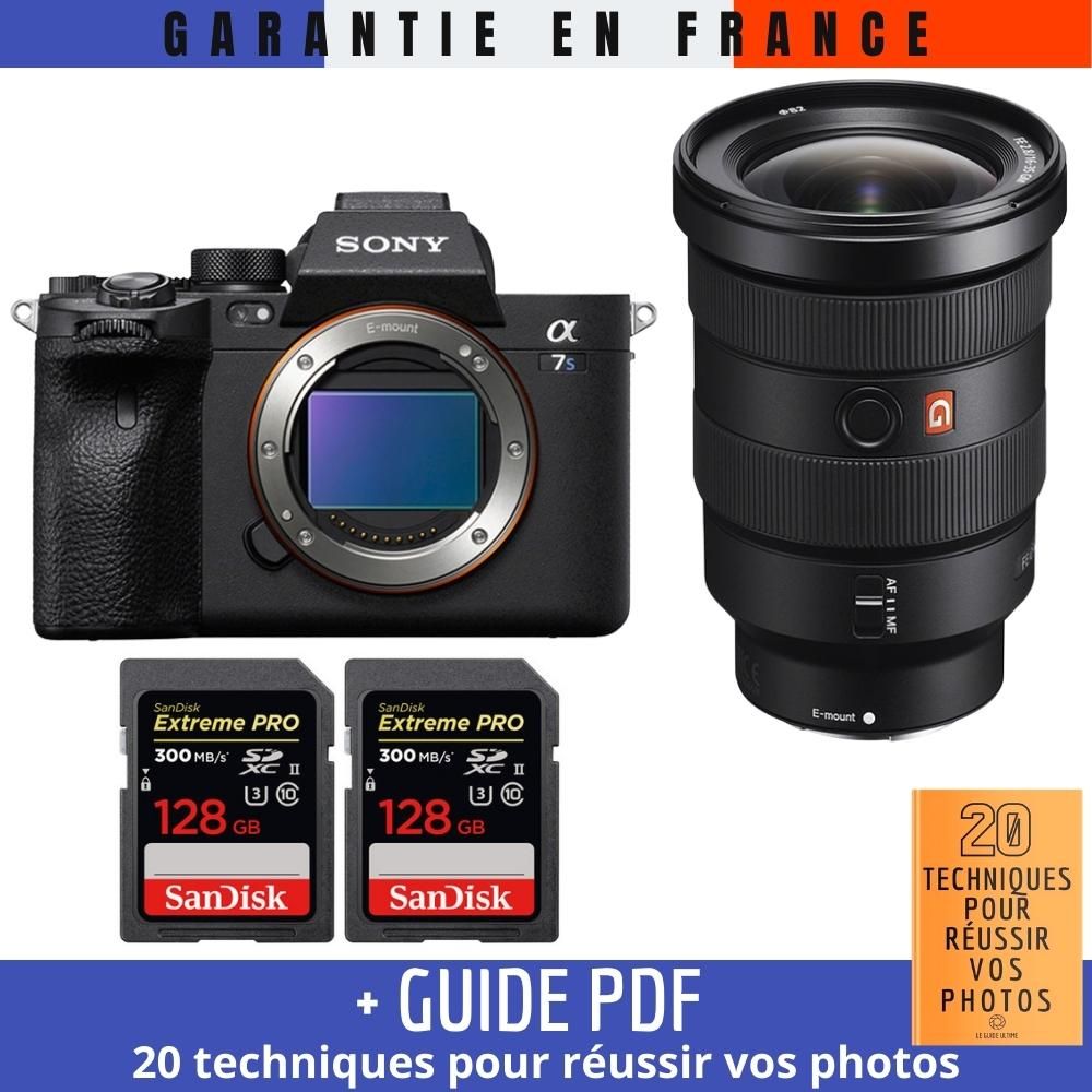 Sony A7S III Camera with FE 16-35mm F2.8 GM Lens + 2 SanDisk 128GB Extreme PRO UHS-II SDXC Cards