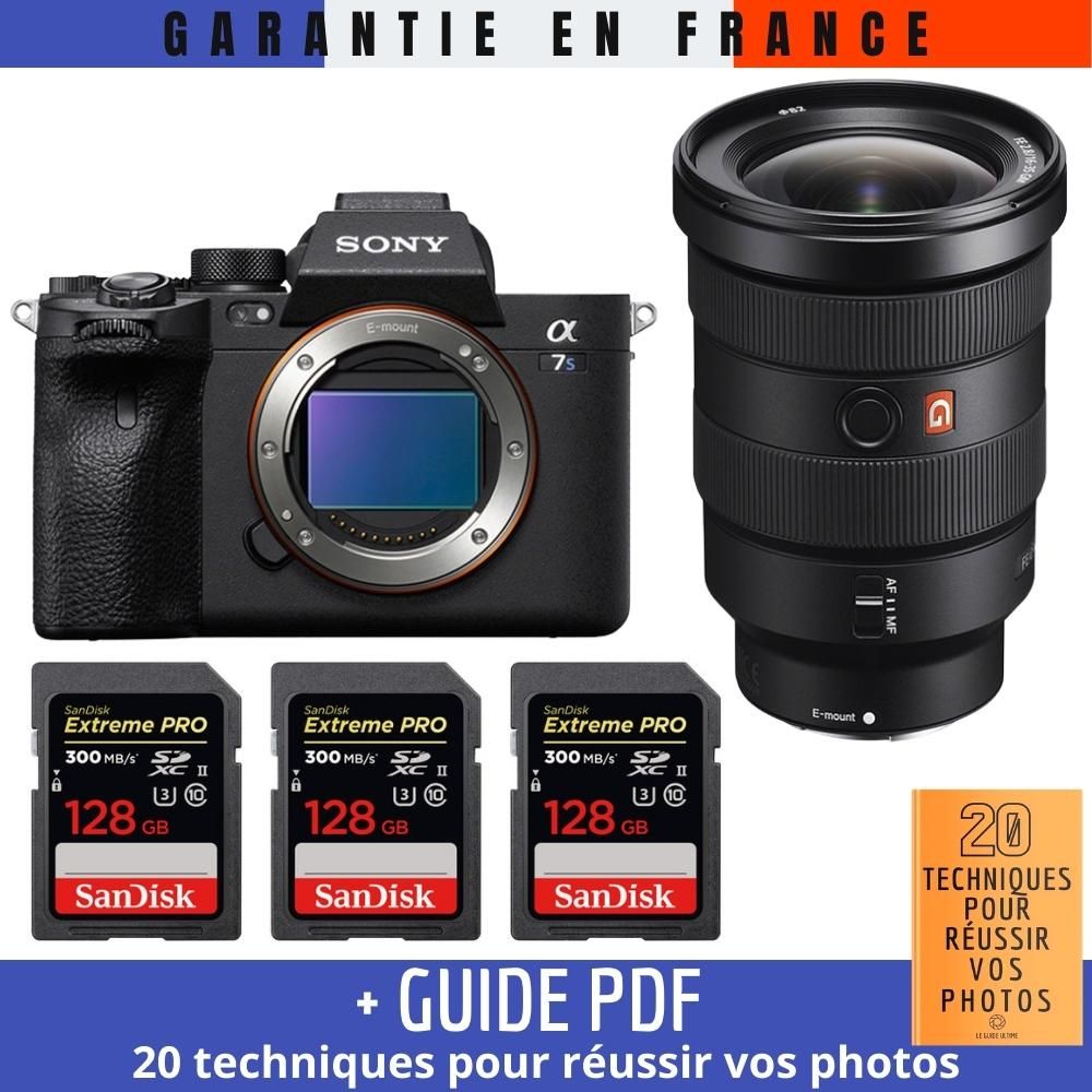 Sony A7S III + FE 16-35mm F2.8 GM + 3 SanDisk 128GB Extreme PRO UHS-II SDXC 300 MB/s