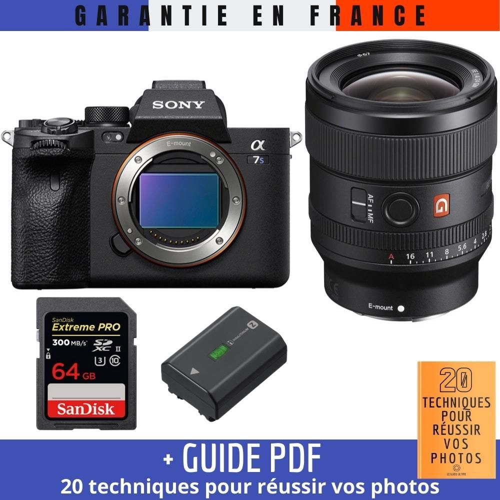 Sony A7S III + FE 24mm F1.4 GM + SanDisk 64GB Extreme PRO UHS-II SDXC 300MB/s + Sony NP-FZ100 + Guide PDF '20 TECHNIQUES POUR RÉUSSIR VOS PHOTOS