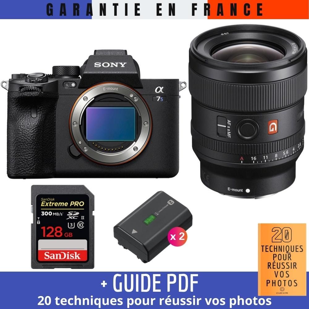 Sony A7S III + FE 24mm F1.4 GM + SanDisk 128GB Extreme PRO UHS-II SDXC 300MB/s + 2 Sony NP-FZ100 + Guide PDF '20 TECHNIQUES POUR RÉUSSIR VOS PHOTOS