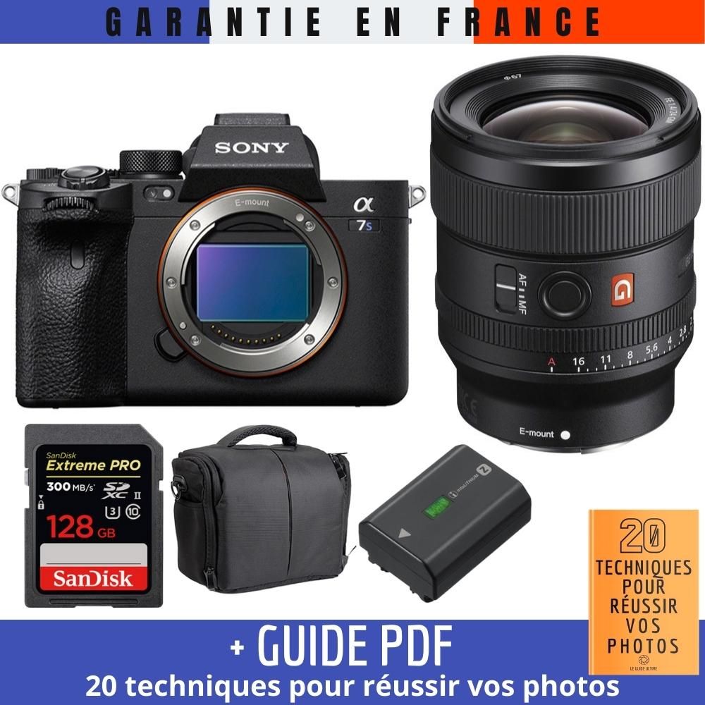 Sony A7S III + FE 24mm F1.4 GM + SanDisk 128GB Extreme PRO UHS-II SDXC 300MB/s + NP-FZ100 + Bag + Guide PDF '20 TECHNIQUES POUR RÉUSSIR VOS PHOTOS