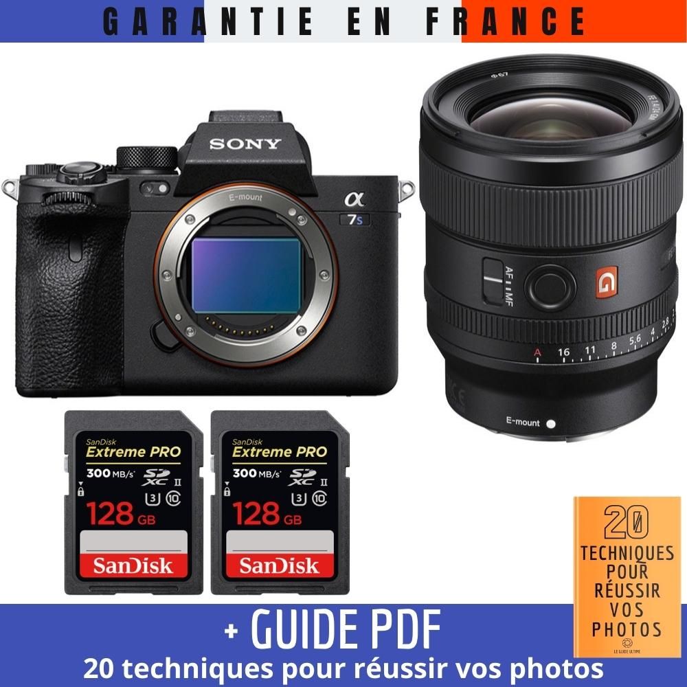 Sony A7S III + FE 24mm F1.4 GM + 2 SanDisk 128GB Extreme PRO UHS-II SDXC 300MB/s + Guide PDF '20 TECHNIQUES POUR RÉUSSIR VOS PHOTOS