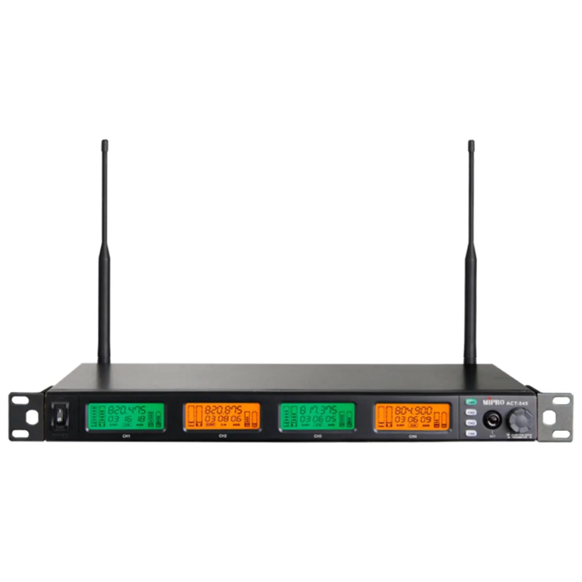 Mipro ACT-545 - Quad-Channel Receiver - UHF Band - Standard EIA Metal Chassis