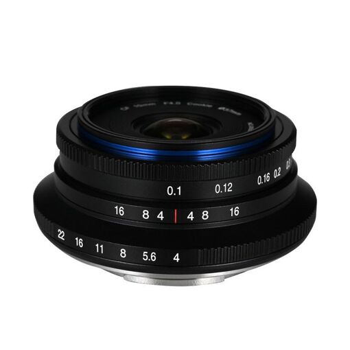 Objectif Laowa 10 mm f/4 Cookie Noir pour Fuji X