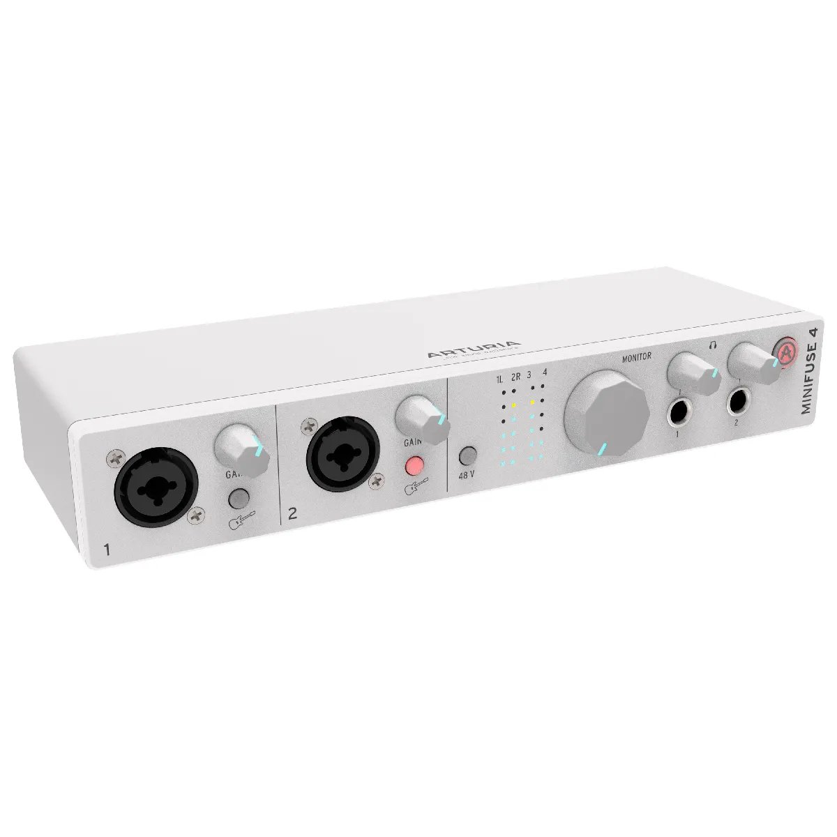 Arturia MiniFuse 4 White Audio/MIDI Interface