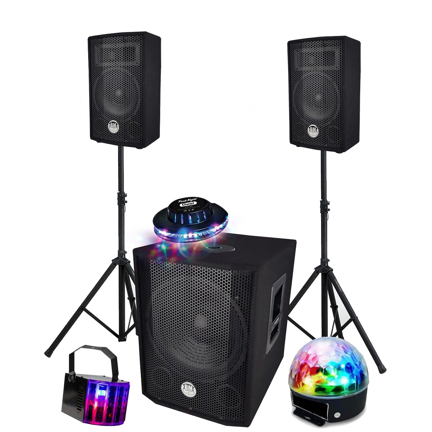 Audio Club 1000W USB Bluetooth Sound System