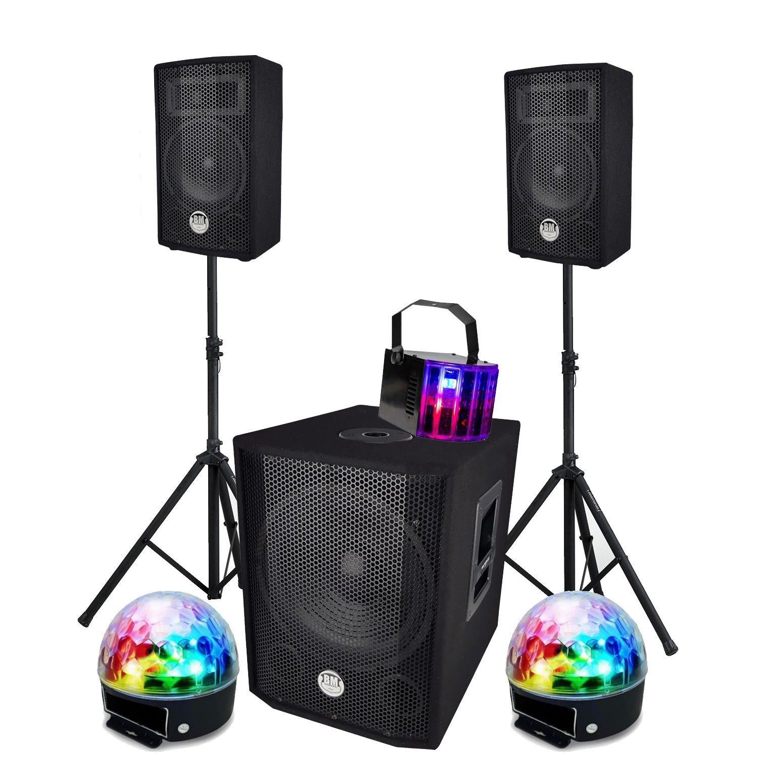 Audio Club 1000W Bluetooth Sound System with Subwoofer and Satellites