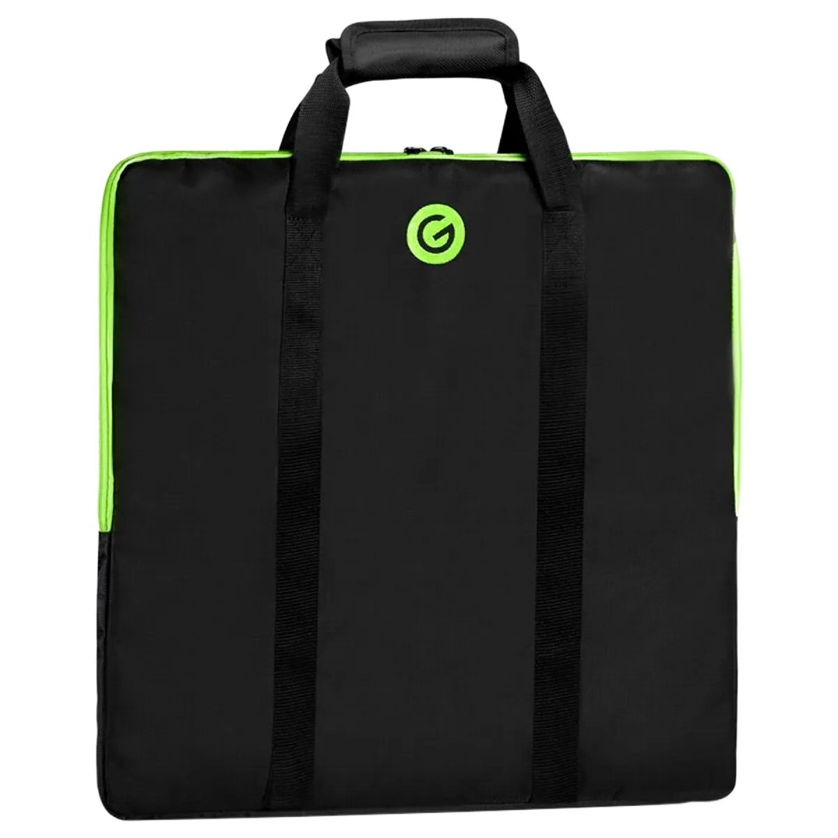 Gravity BG PD 1 - Black - Square Base Carrier Bag - 600 x 600 mm - Nylon 1680D - YKK Zipper - 5mm Padding