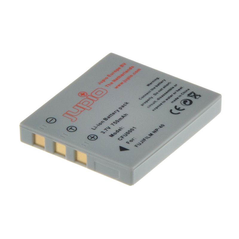 JUPIO Battery for FUJIFILM NP-40, 750mAh/2.8Wh