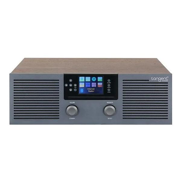 Tangent Fem Digital Radio, Grey/Walnut
