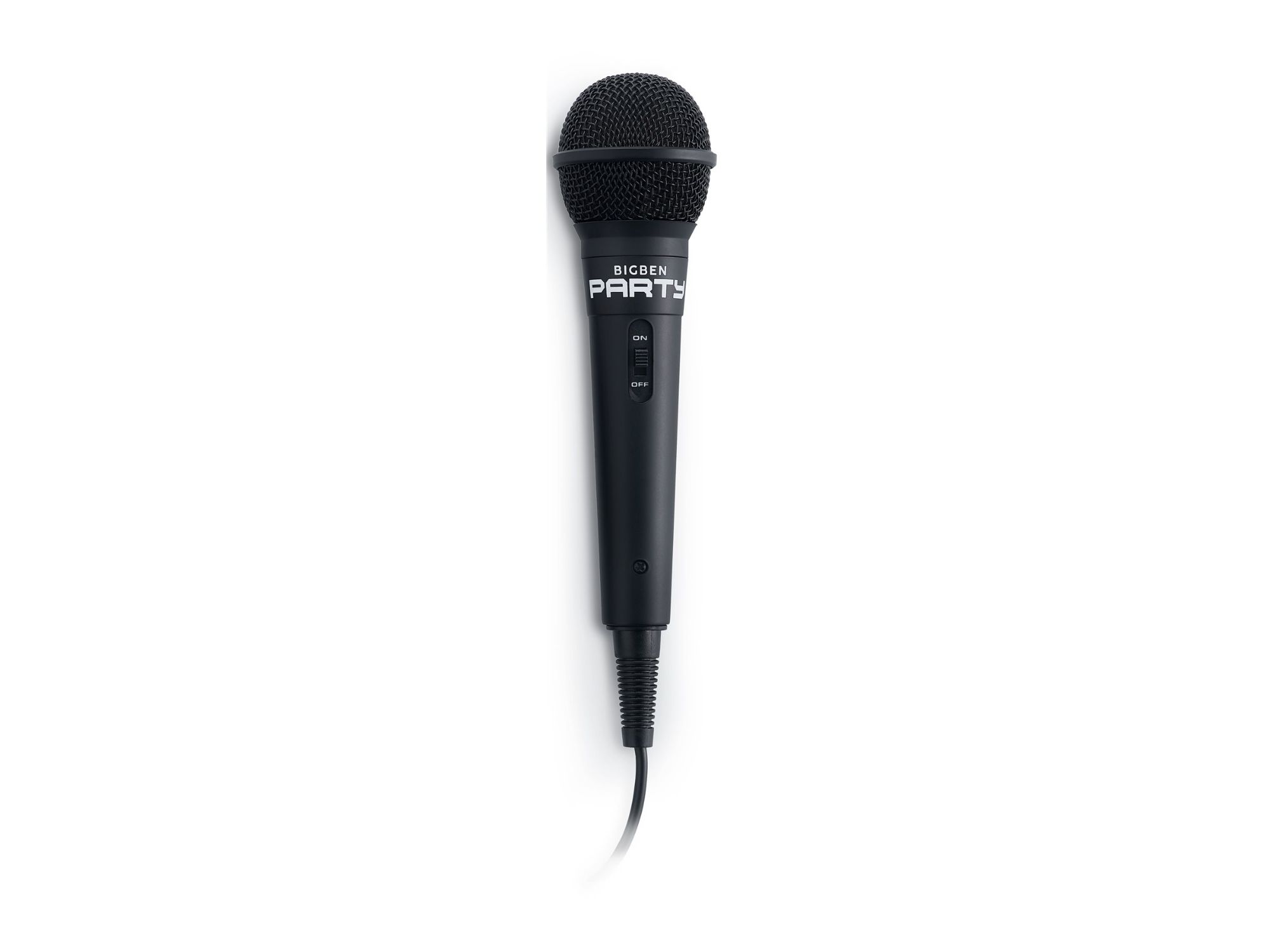 BigBen PartyMic - Microphone with 6.35mm Jack - Black